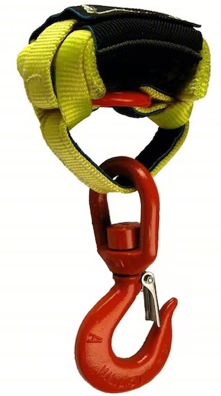 LA GH4S-1 GRIP HOOK W/SWIVEL HOOK FOR 4" FORK // 1-TON