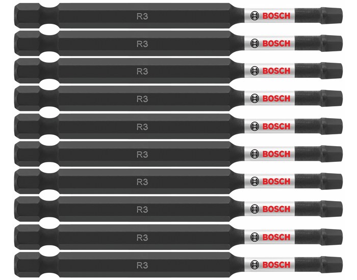 BOSCH #3 SQUARE X 3-1/2" IMPACT DRIVER