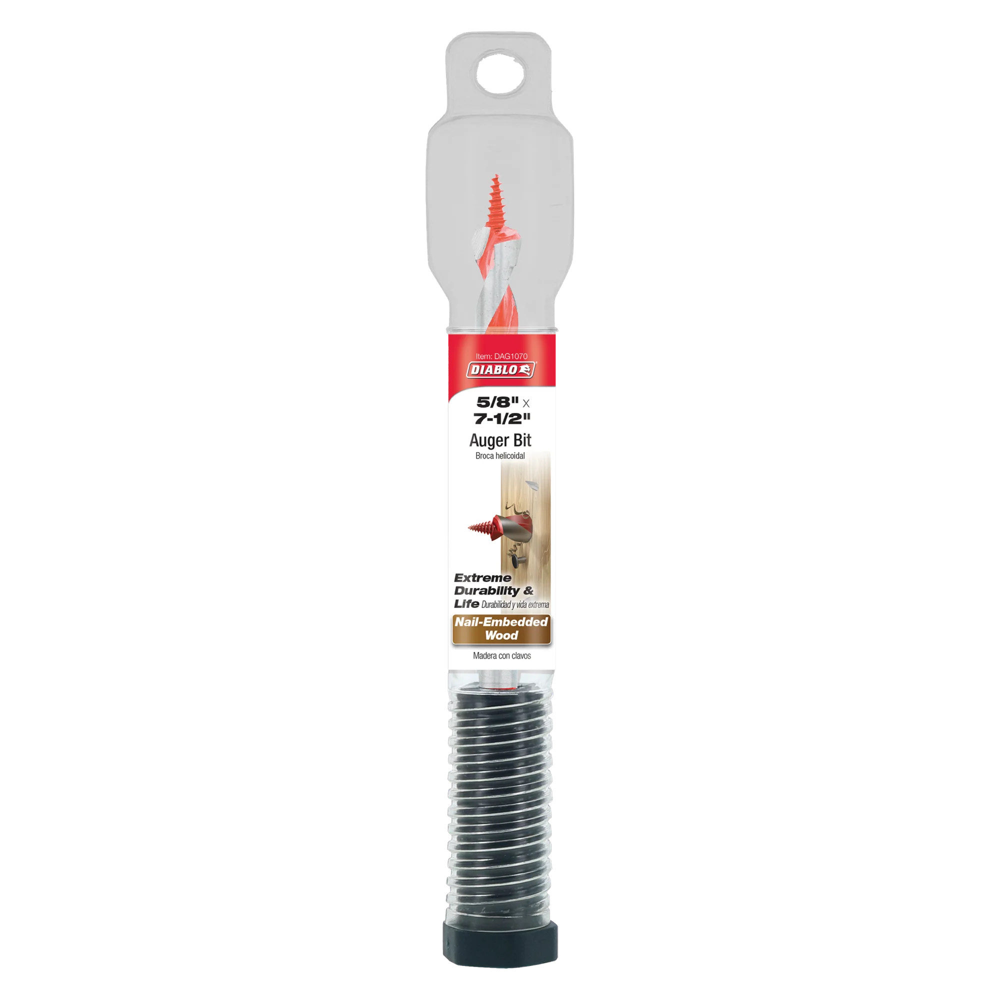 DIABLO DAG1070 5/8"X7-1/2" AUGER BIT
