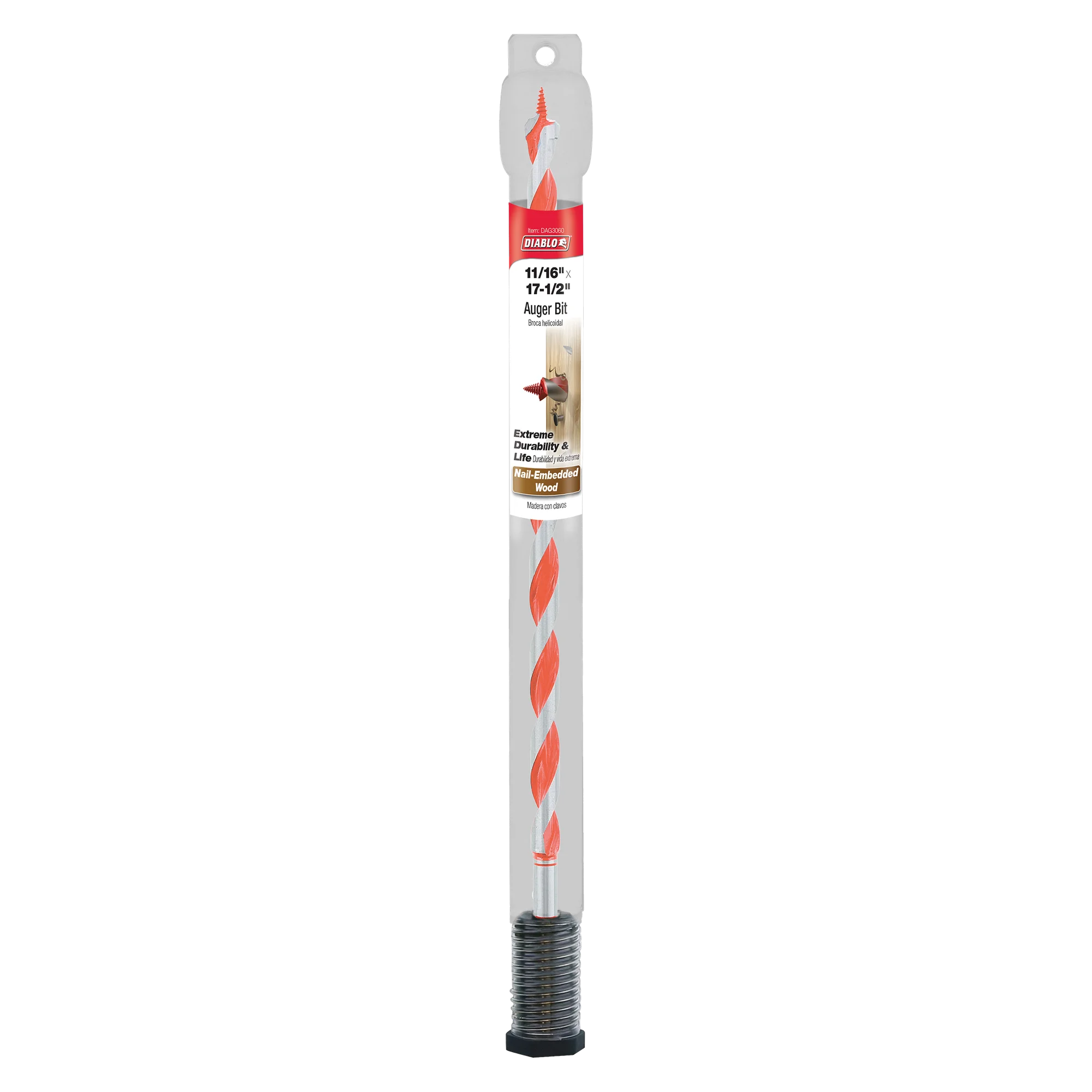 DIABLO DAG3060 11/16"X17-1/2" AUGER BIT