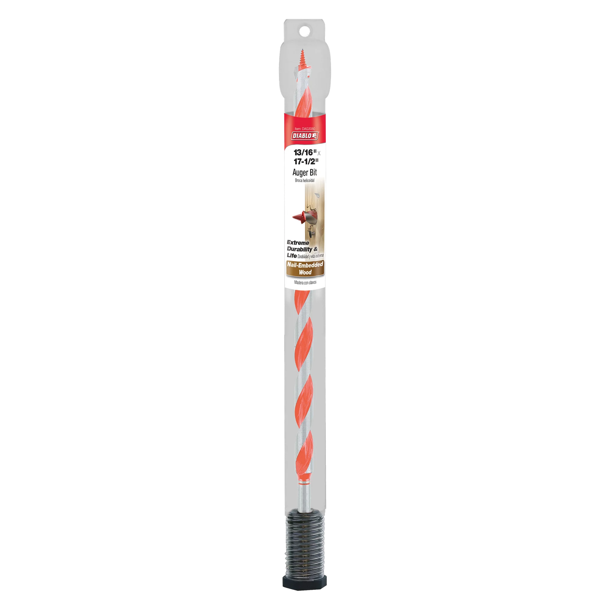 DIABLO DAG3080 13/16"X17-1/2" AUGER BIT