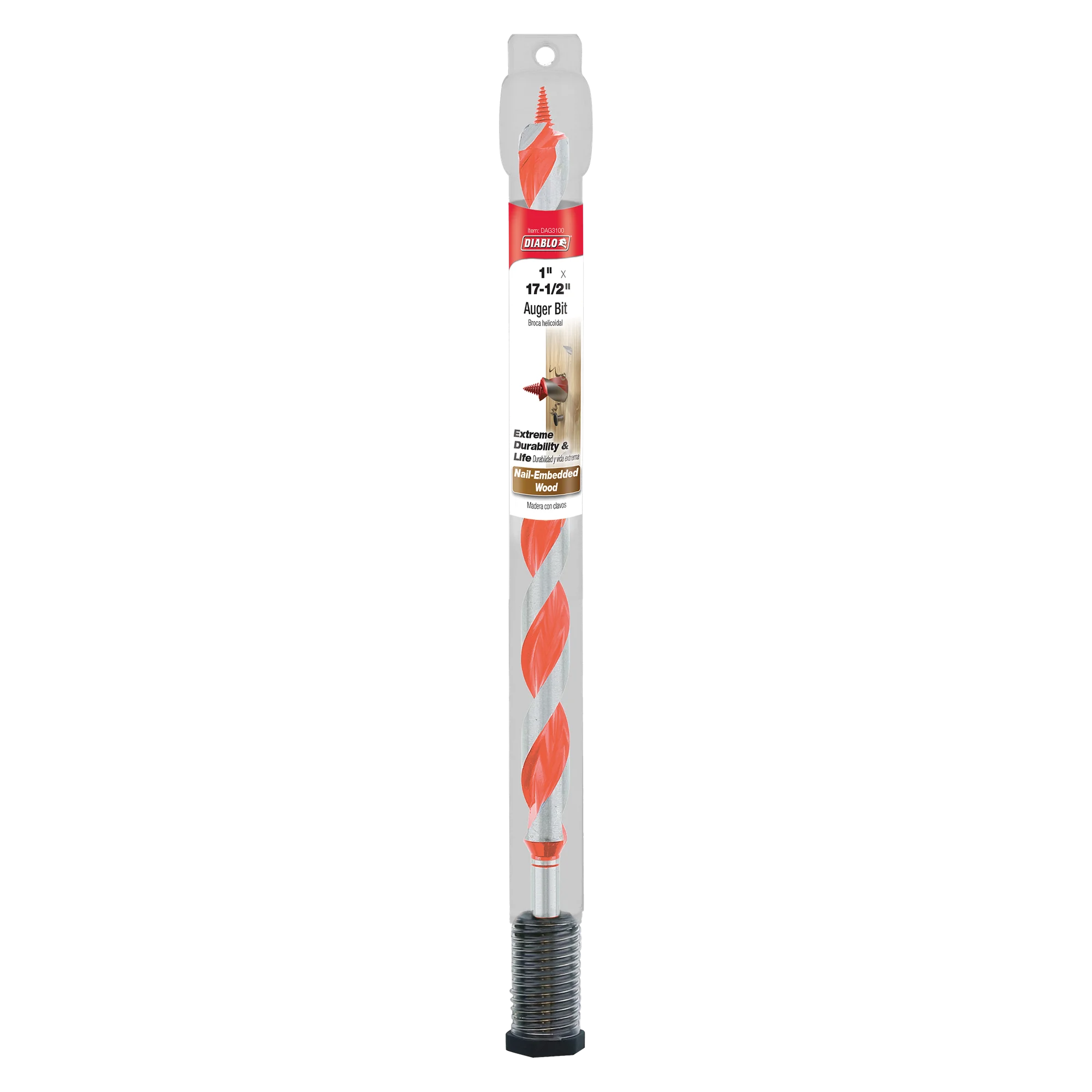 DIABLO DAG3100 15/16"X17-1/2" AUGER BIT