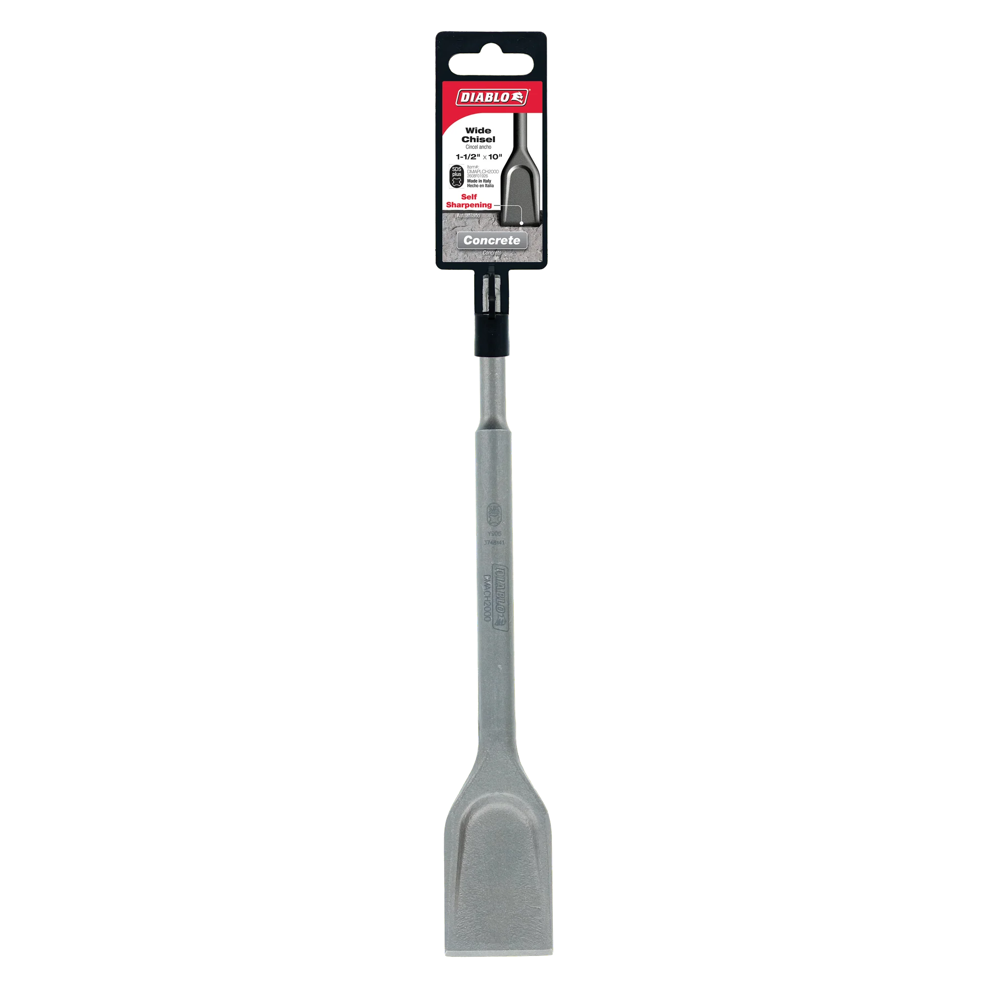 DIABLO DMAPLCH2000 1-1/2" SDS+ CHISEL