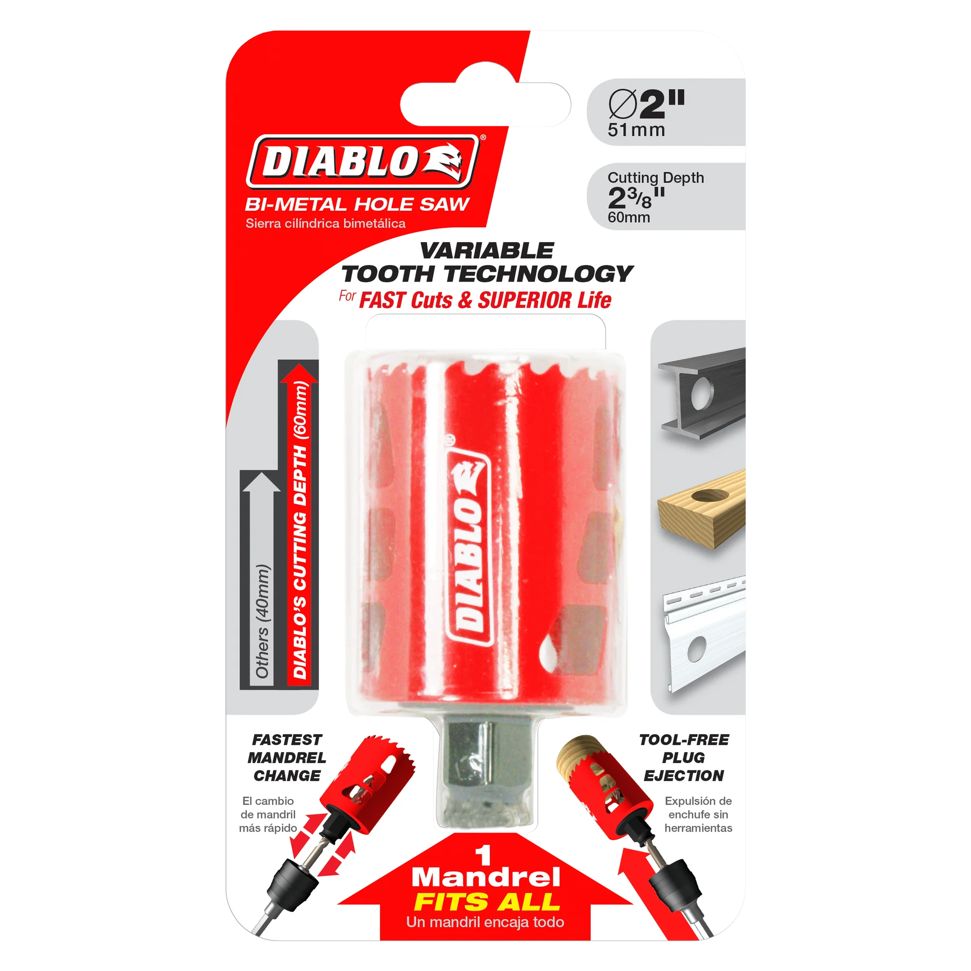 DIABLO DHS2000 2" HOLE SAW