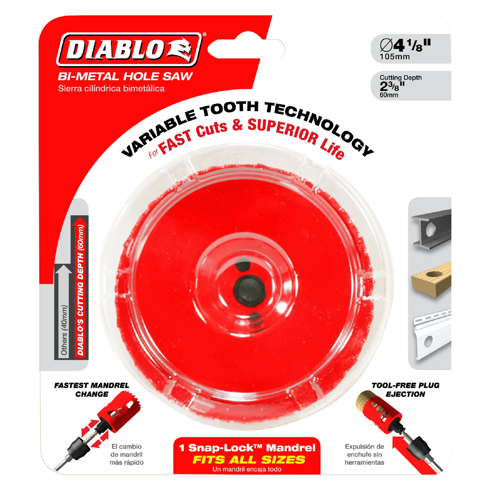 DIABLO DHS4000 4" HOLE SAW