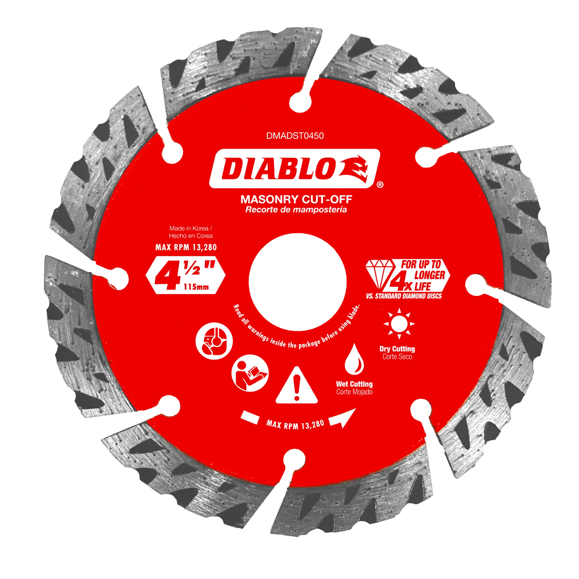 DIABLO DMADST0450 4.5 SEG TURBO CUTOFF
