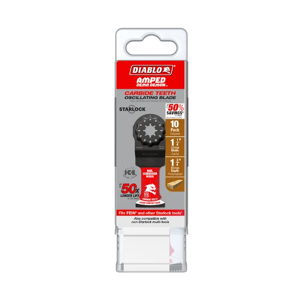 DIABLO DOS125CW10 1-1/4" DEMO DEMON OSC BLADE FOR NAIL
