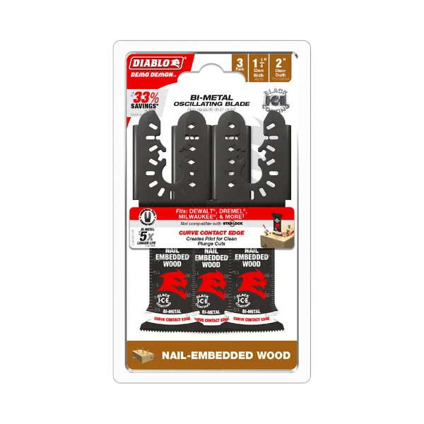 DIABLO DOU125BW3 3PK 1-1/4" OSC BLADE