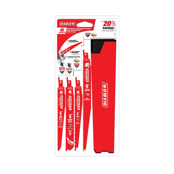 DIABLO DS006S 6PC DEMO BLADE SET