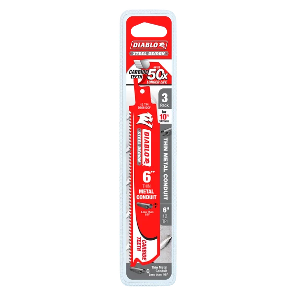 DIABLO DS0612CF3 3PK 6" STEEL DEMON THIN