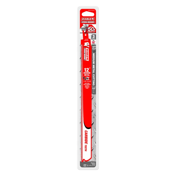 DIABLO DS1210CF3 3PK 12"STEEL DEMON MED