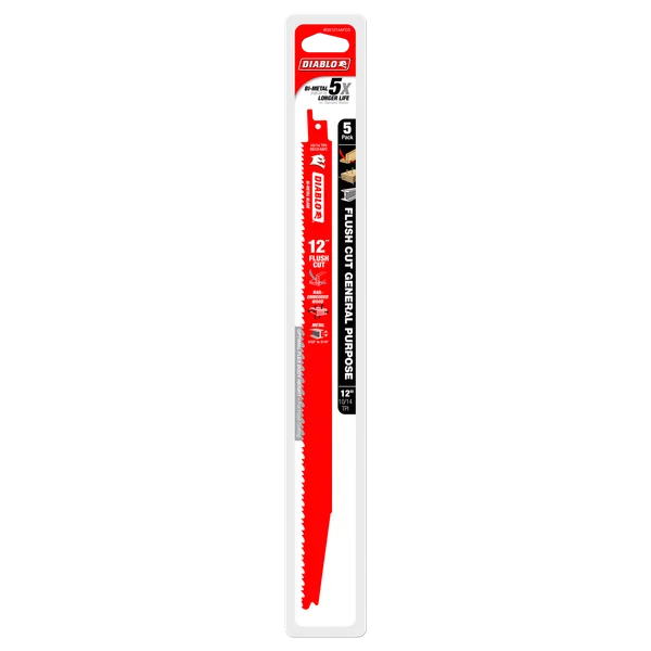 DIABLO DS1214AFC5 5-PAK 12" 10/14TPI_