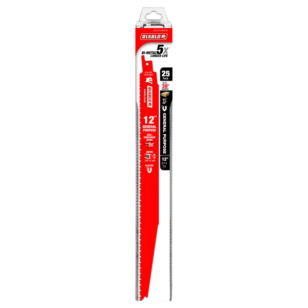 DIABLO DS1214BGP25 25PK 12"6-12TPI DEMO