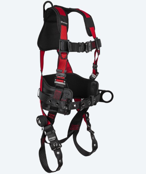 FALLTECH 7078CLX L/XL RED TRADESMAN PRO HARNESS