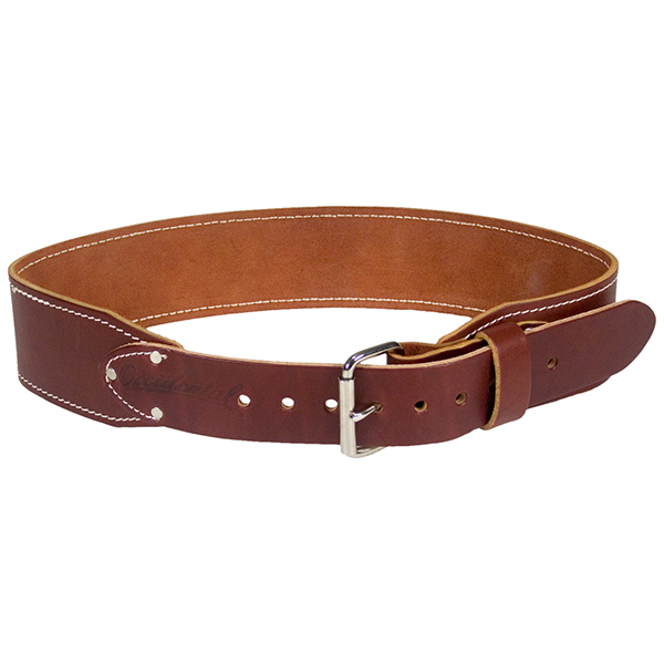 OCCIDENTAL 5035 SM 3" RED LEATHER RANGER WORK BELT