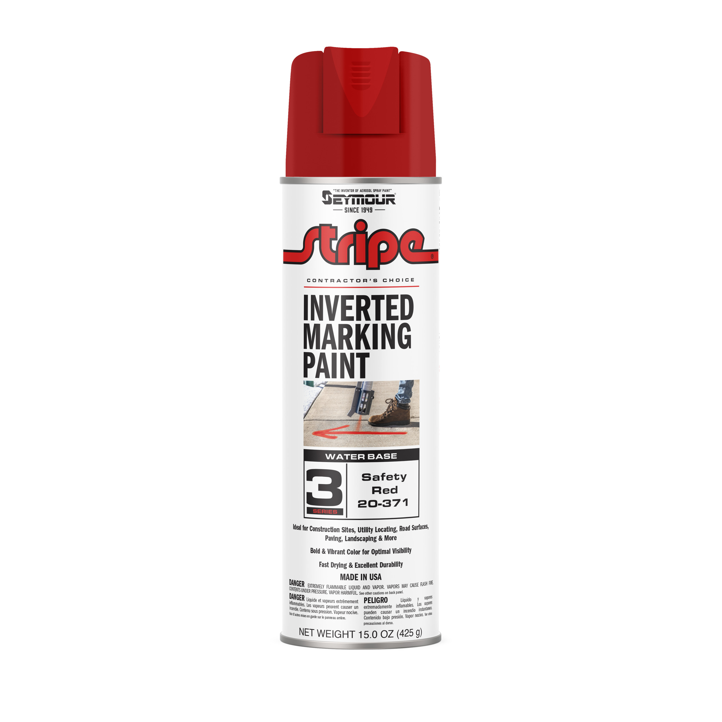 SEYMOUR 20-371 SAFETY RED CONST.PAINT