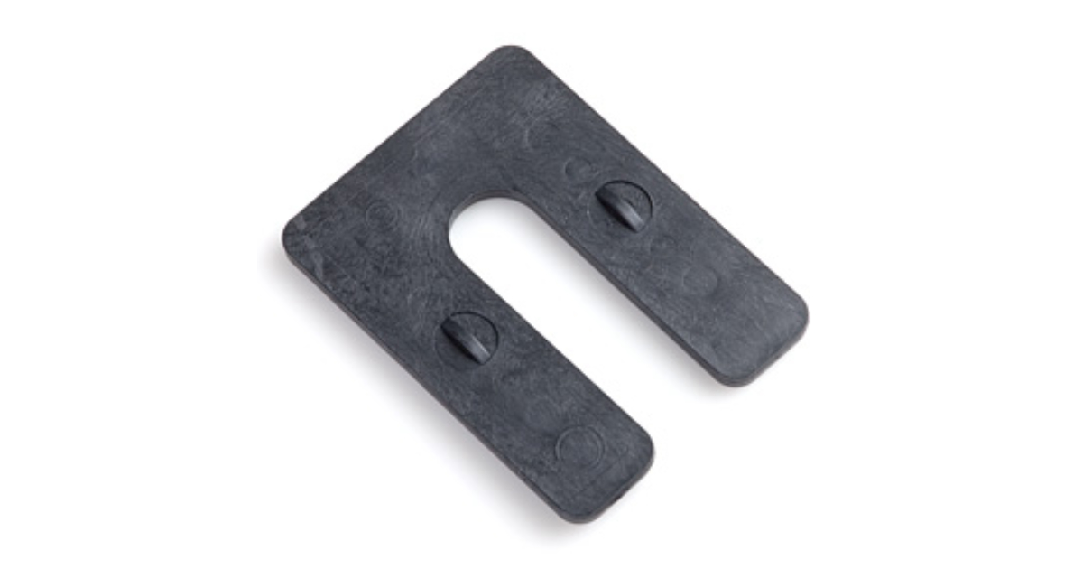 ESA14 1/4"X1-1/2"X2" BLACK SHIM 1M