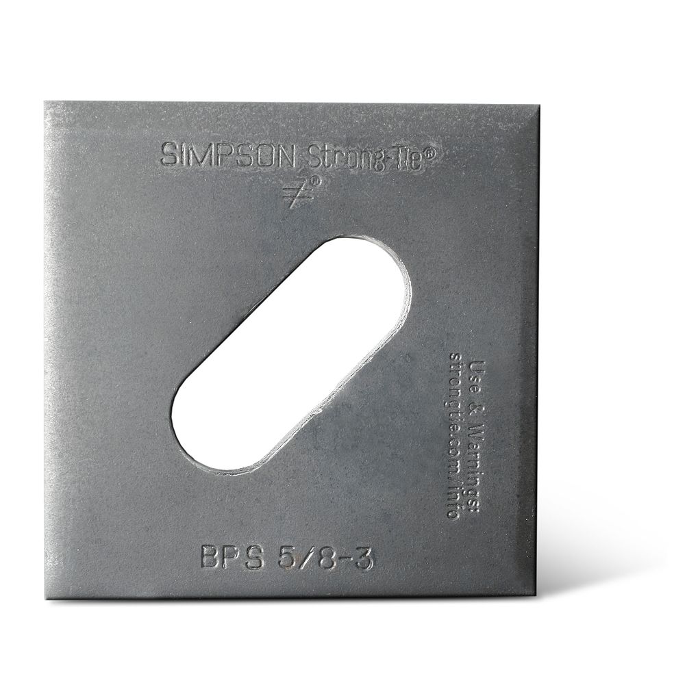 SIMPSON BPS 5/8-6 3X4.5X3GA  5/8"SLOT BRNG PLATE