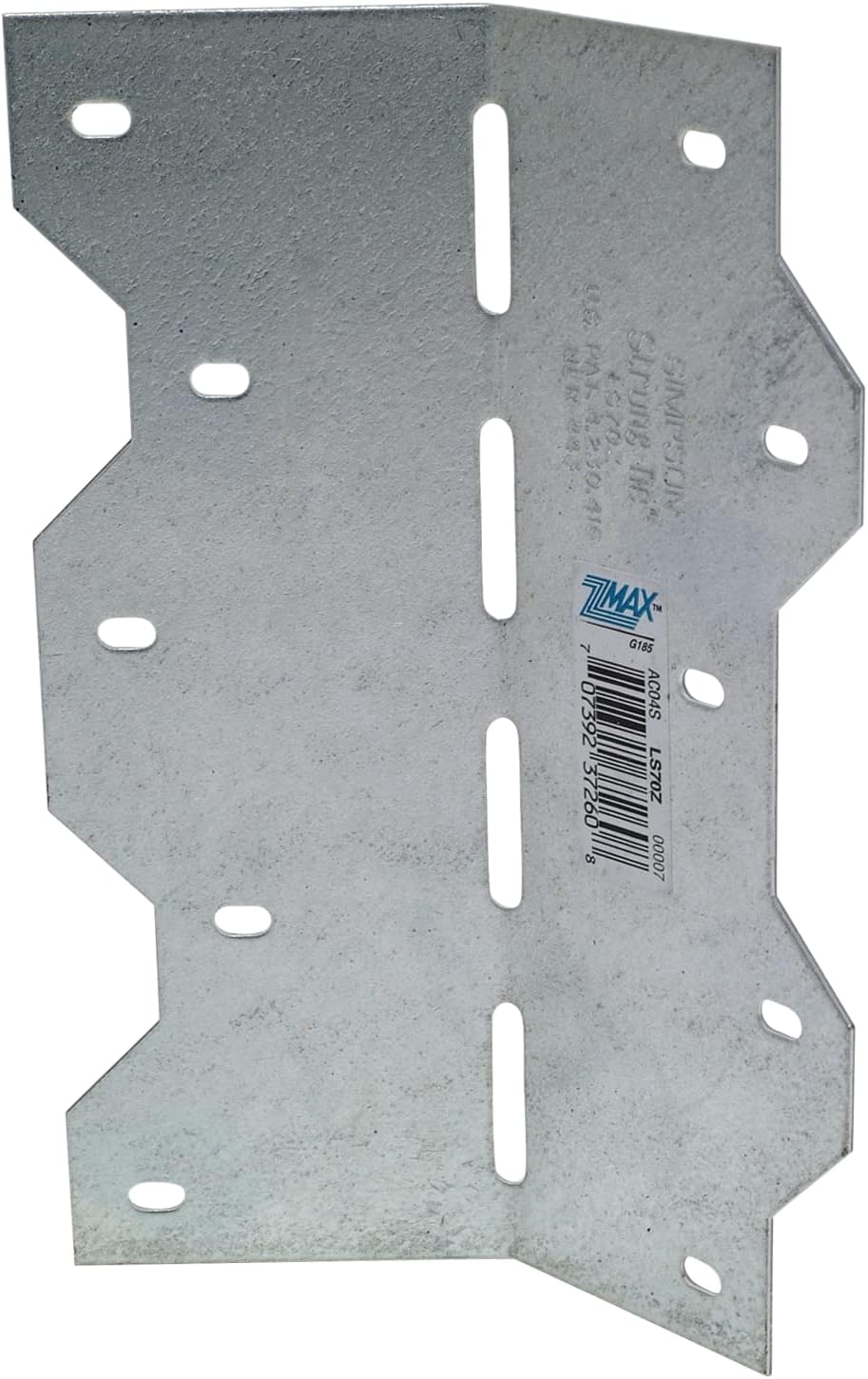 SIMPSON LS70Z 6 3/8 ADJ FRAMING ANGLE ZMAX