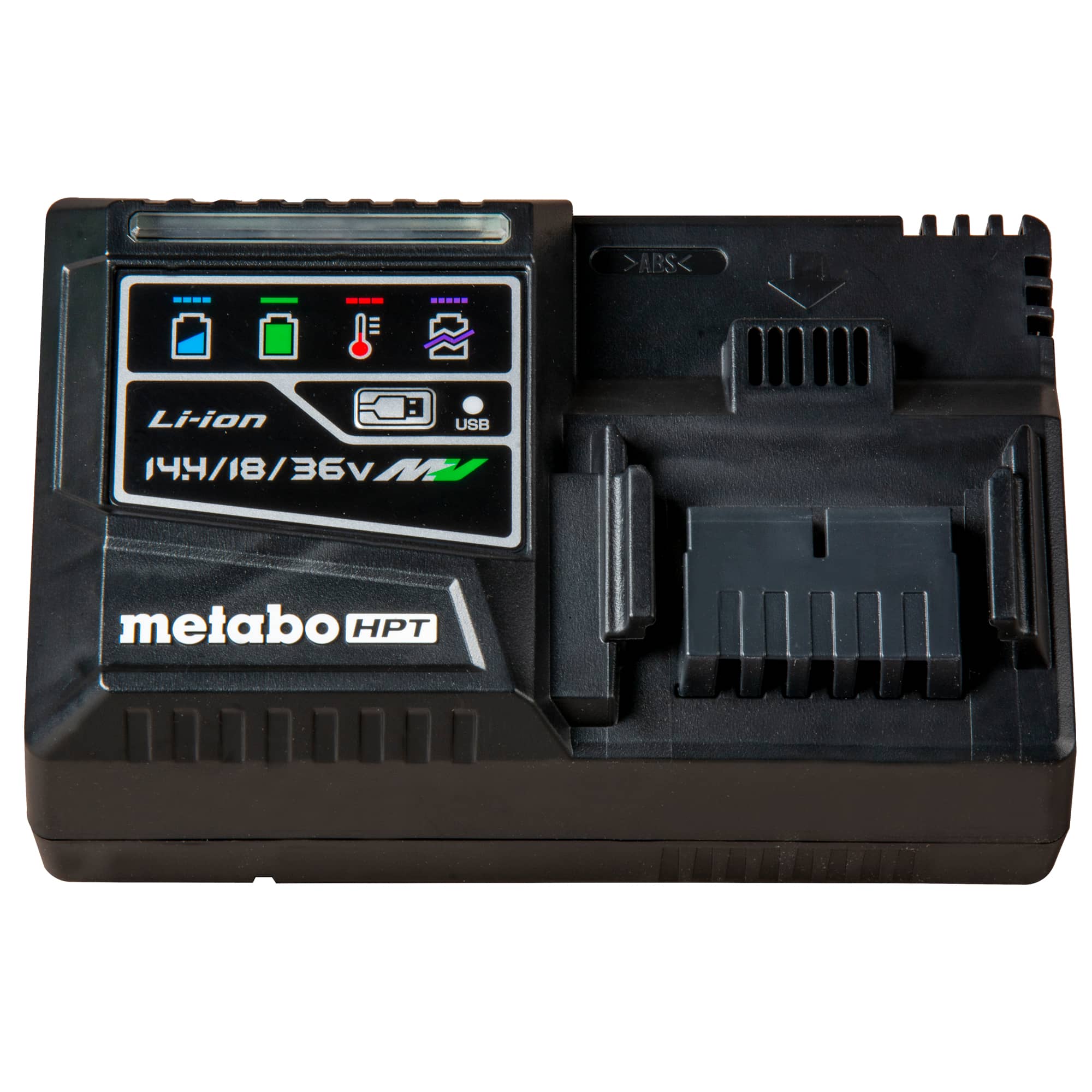 METABO HPT UC18YSL3Q1YM UNIVERSAL RAPID CHARGER 14.4 - 18V 8AH