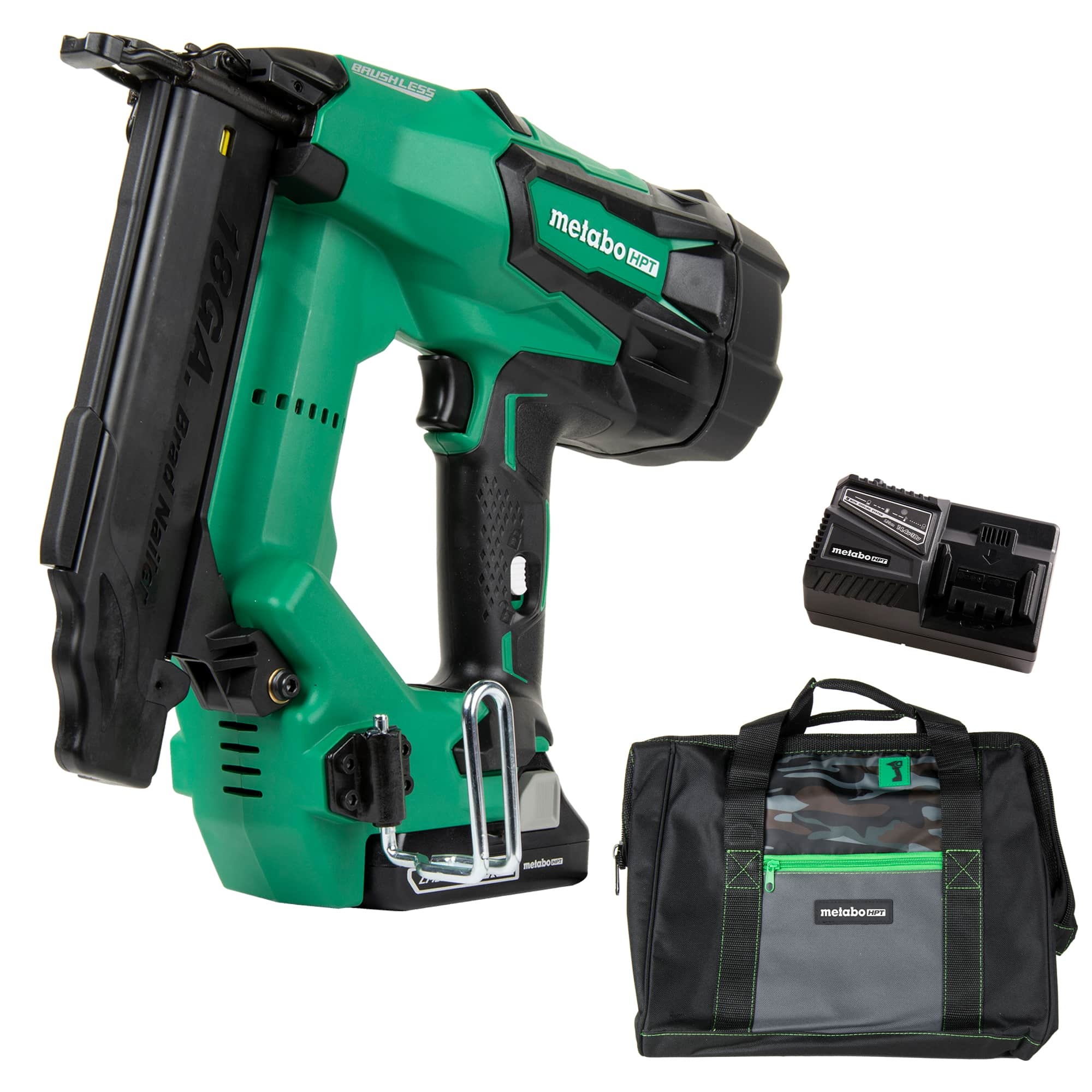 METABO HPT NT1850DFT 18V / 18-GAUGE COMPACT BRAD NAILER (1X2.0AH)