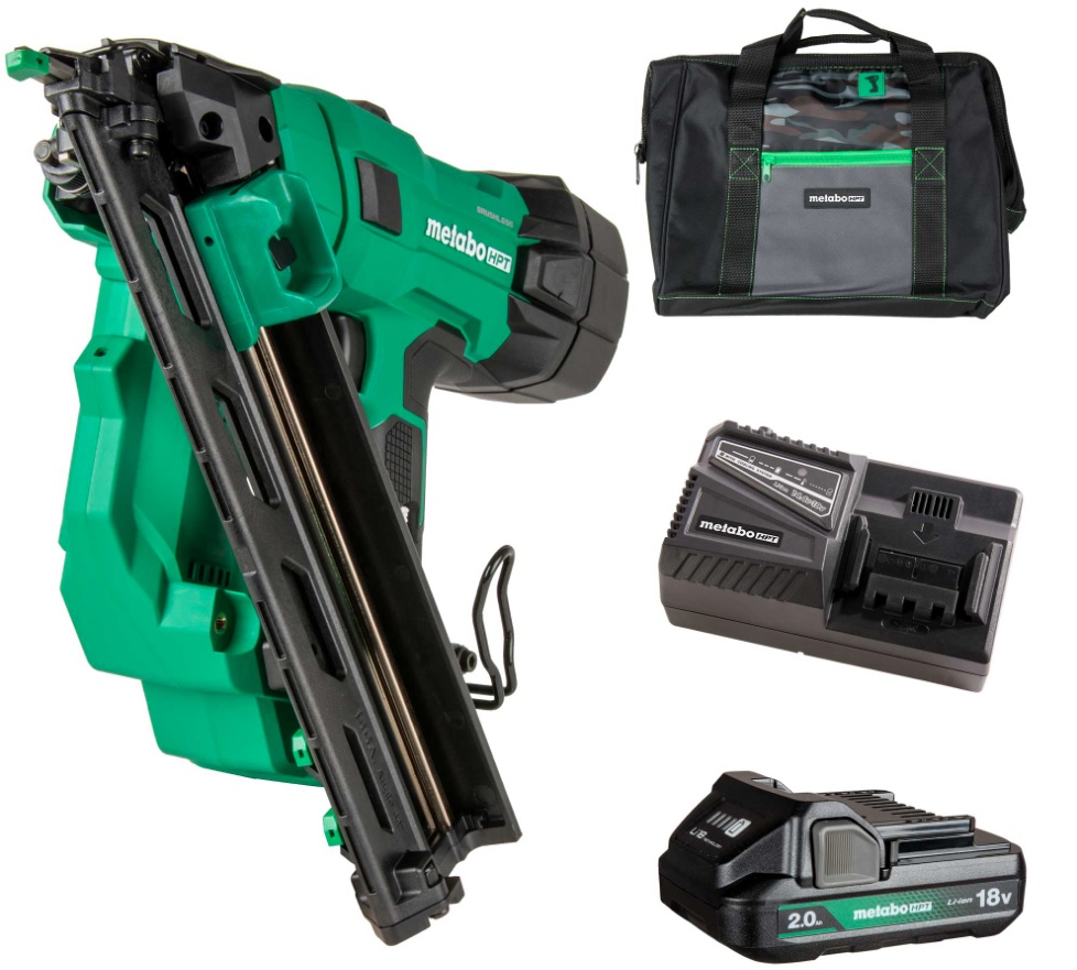 METABO HPT NT1865DAAM 18V - 15GA  ANGLED FINISH NAILER