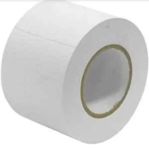 BRON 4" X 60yd. WHITE POLY TAPE