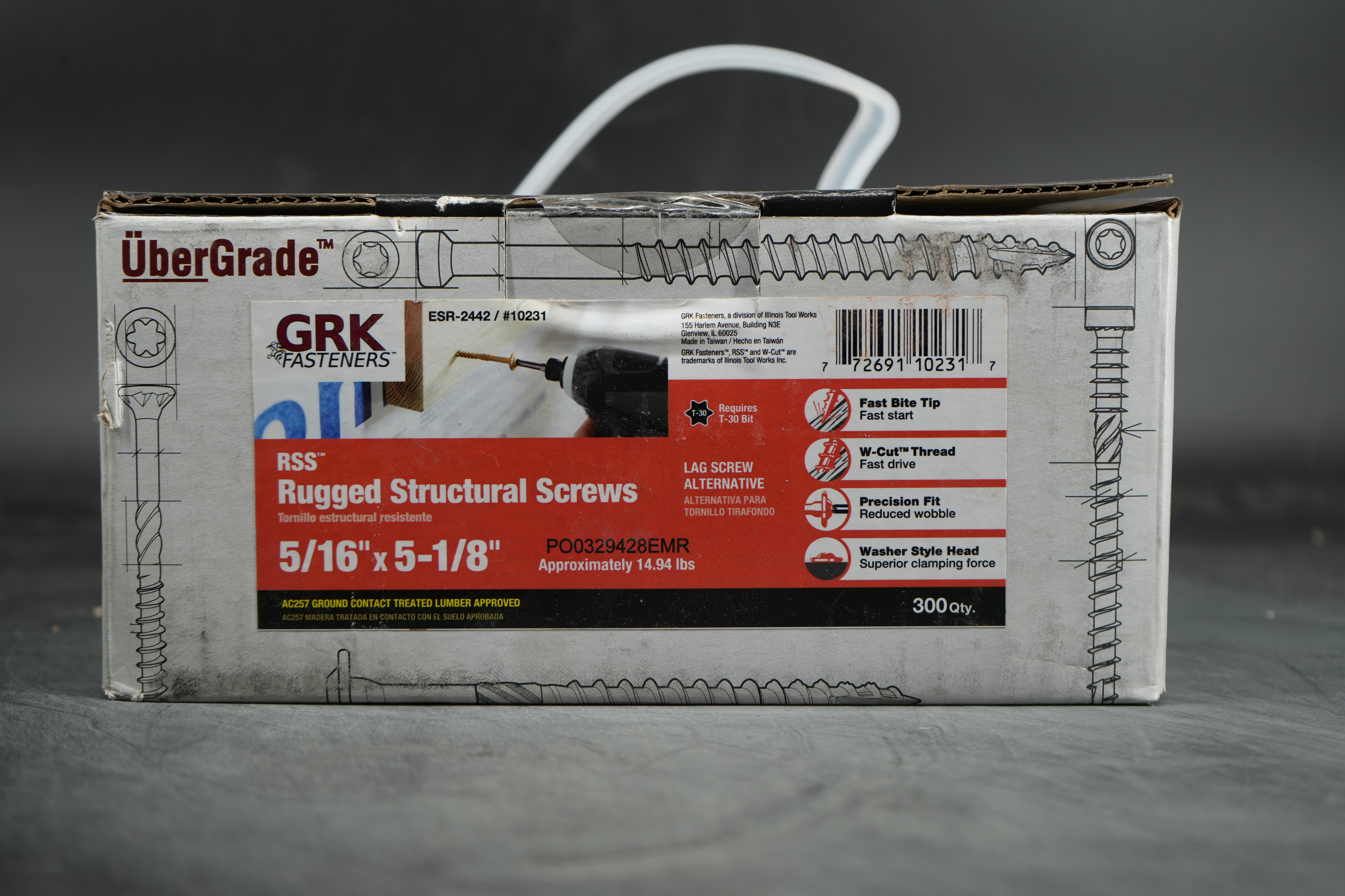 5/16X5-1/8" GRK RSS STUCTURAL