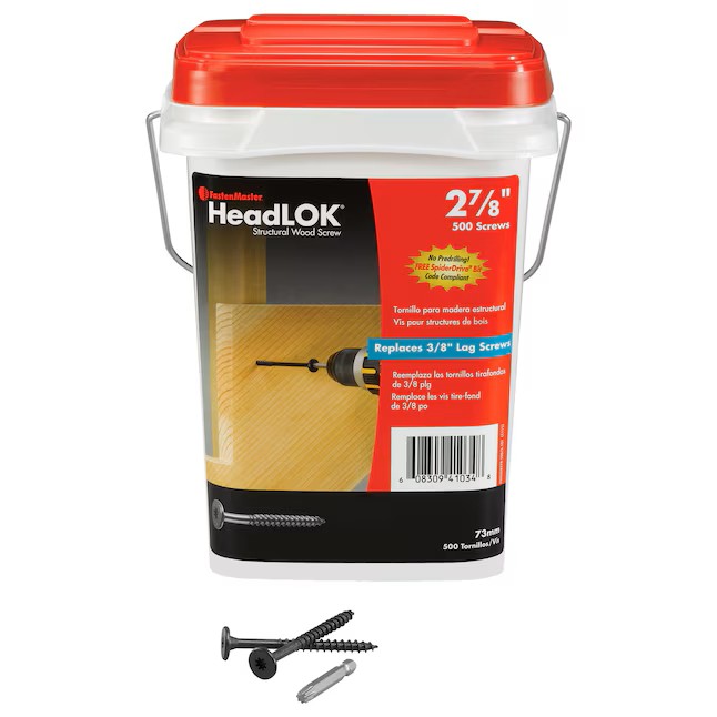 HEADLOK 2 7/8" HD WOOD SCREW