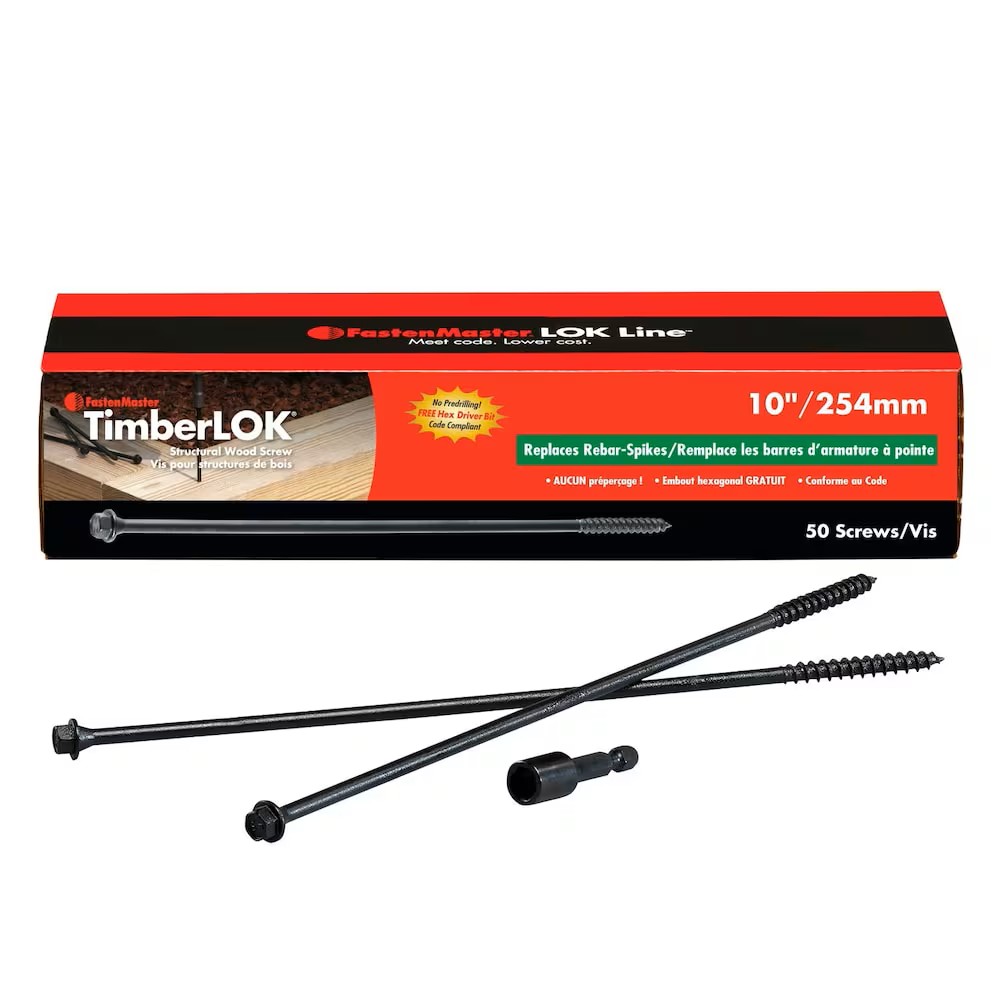 TIMBERLOK 10"HD WOOD SCREW
