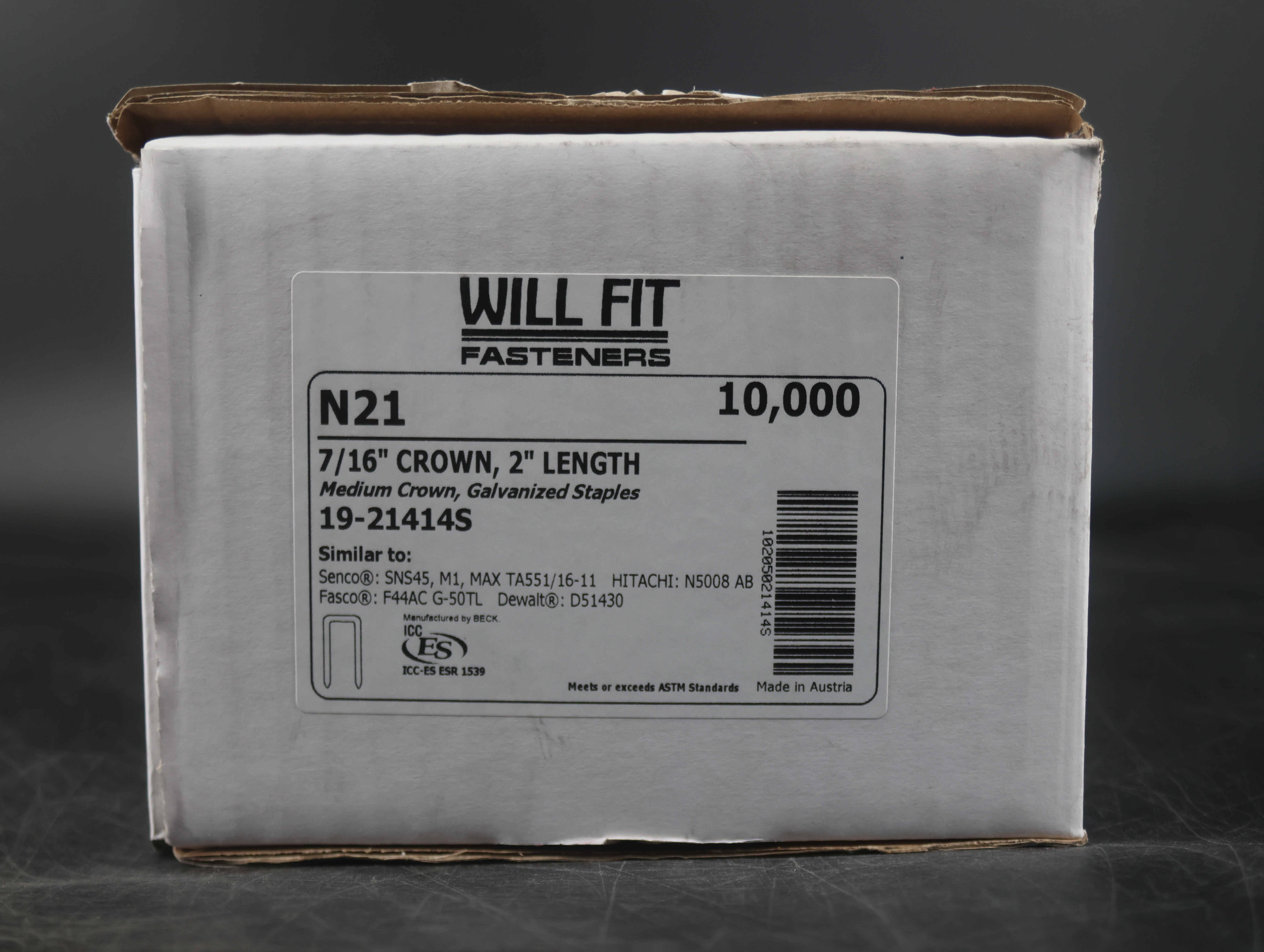 WILL-FIT N21 2" SENCO(7/16"