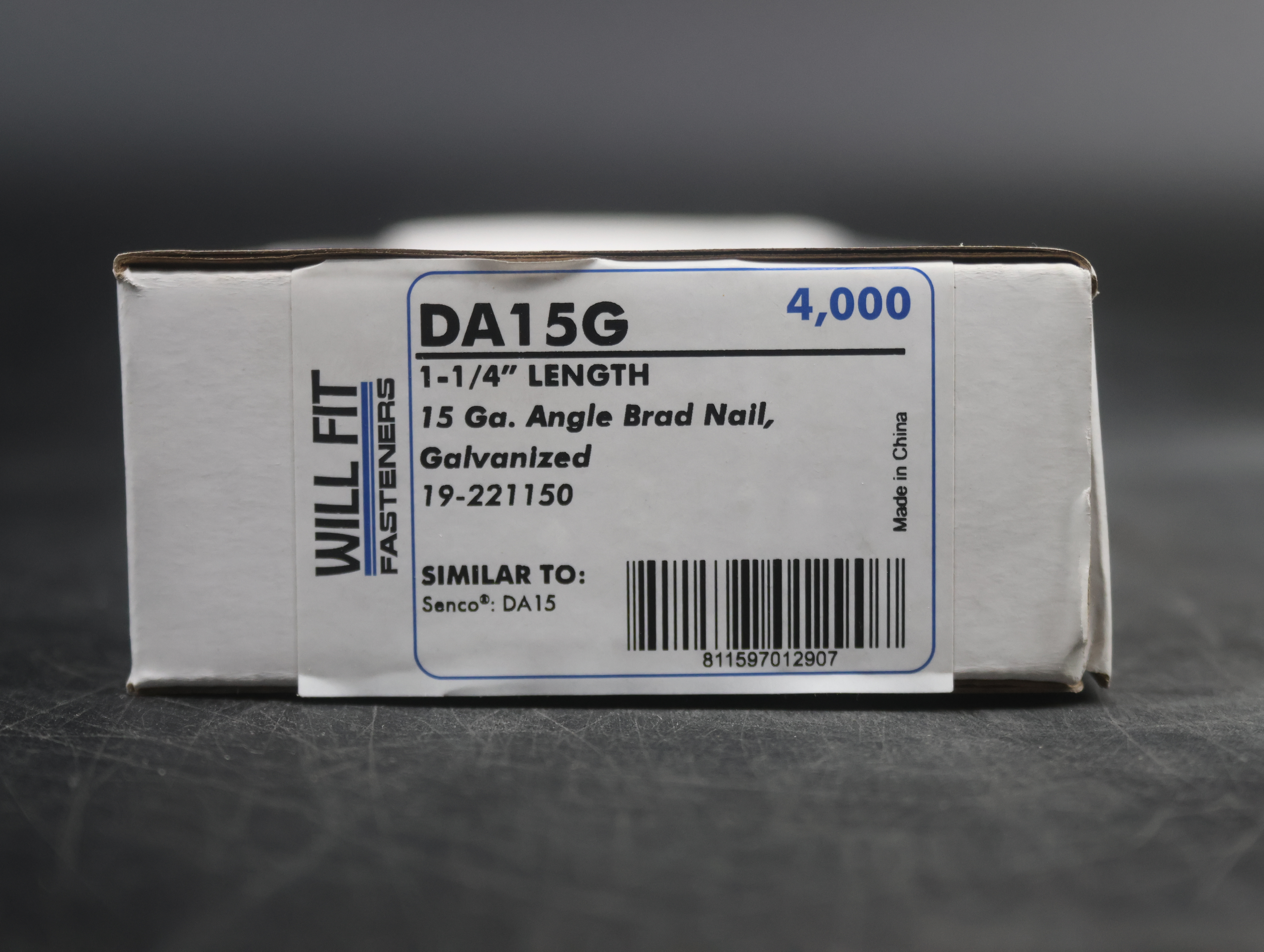 WILL-FIT DA-15 1-1/4 EG BRAD