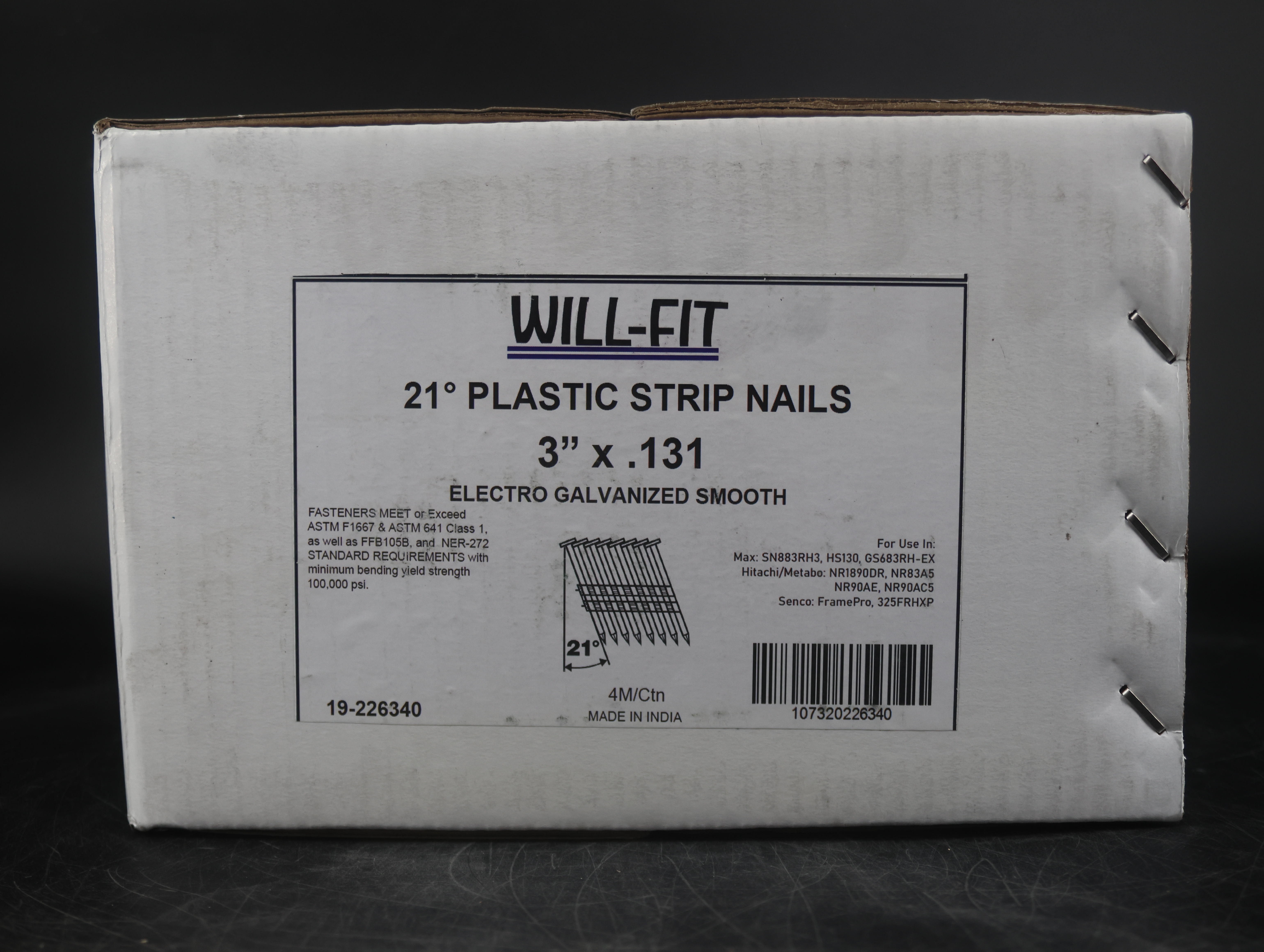 WILL-FIT 3X131 EG Framing Nails