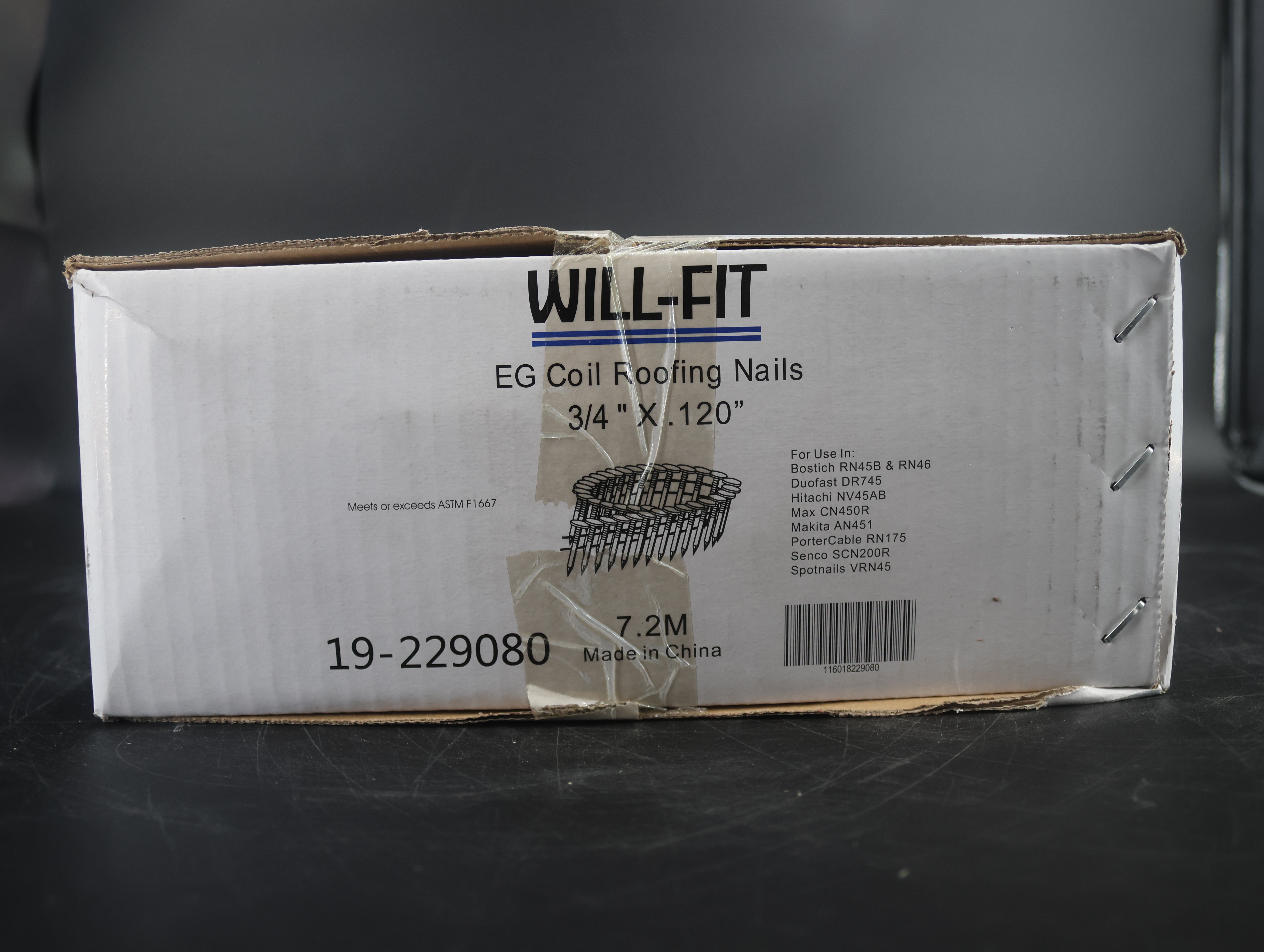 WILL-FIT 3/4X120 EG ROOF 15' Roofing Nails
