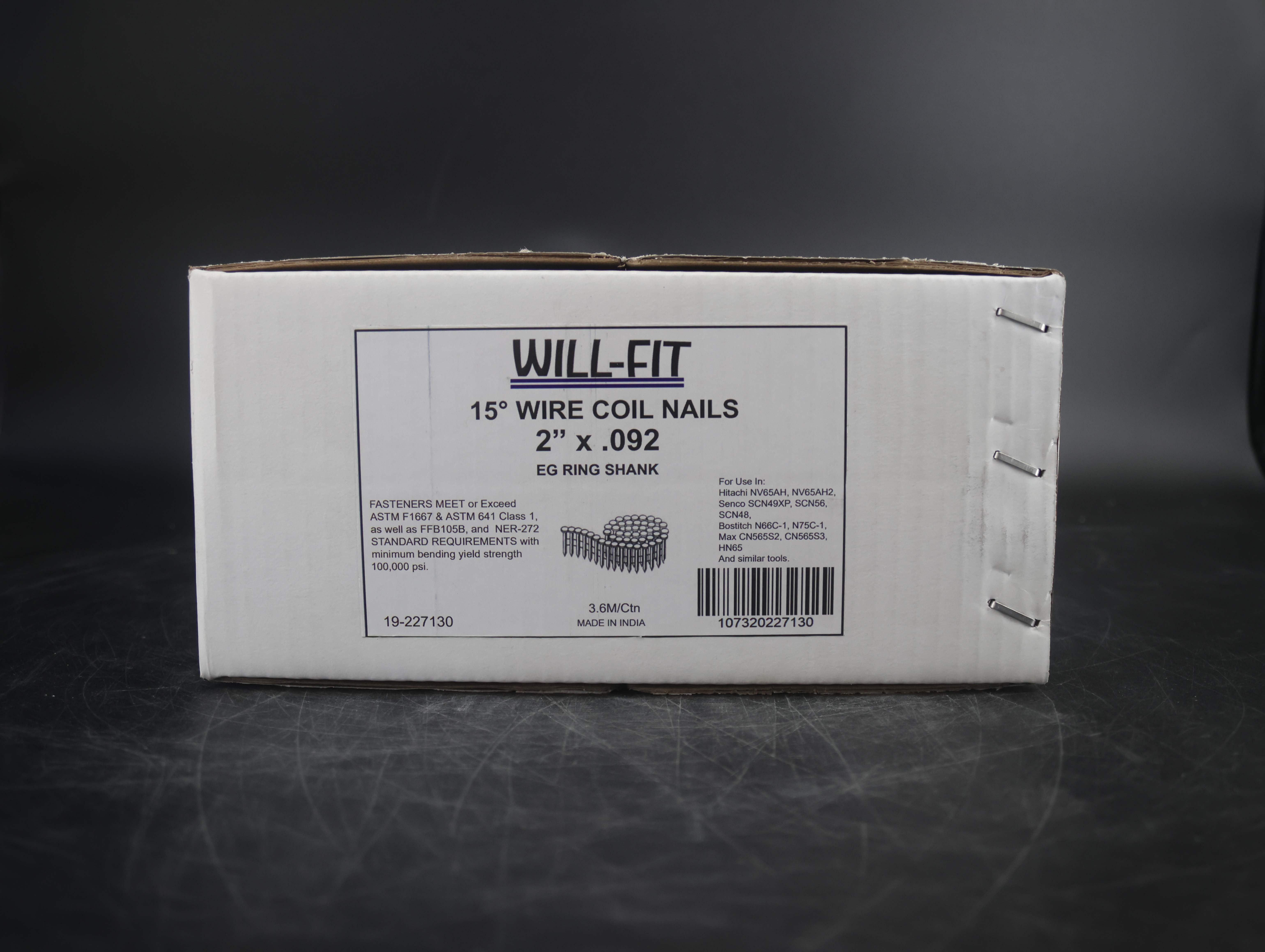 WILL-FIT 2X092 RS EG Siding Nails