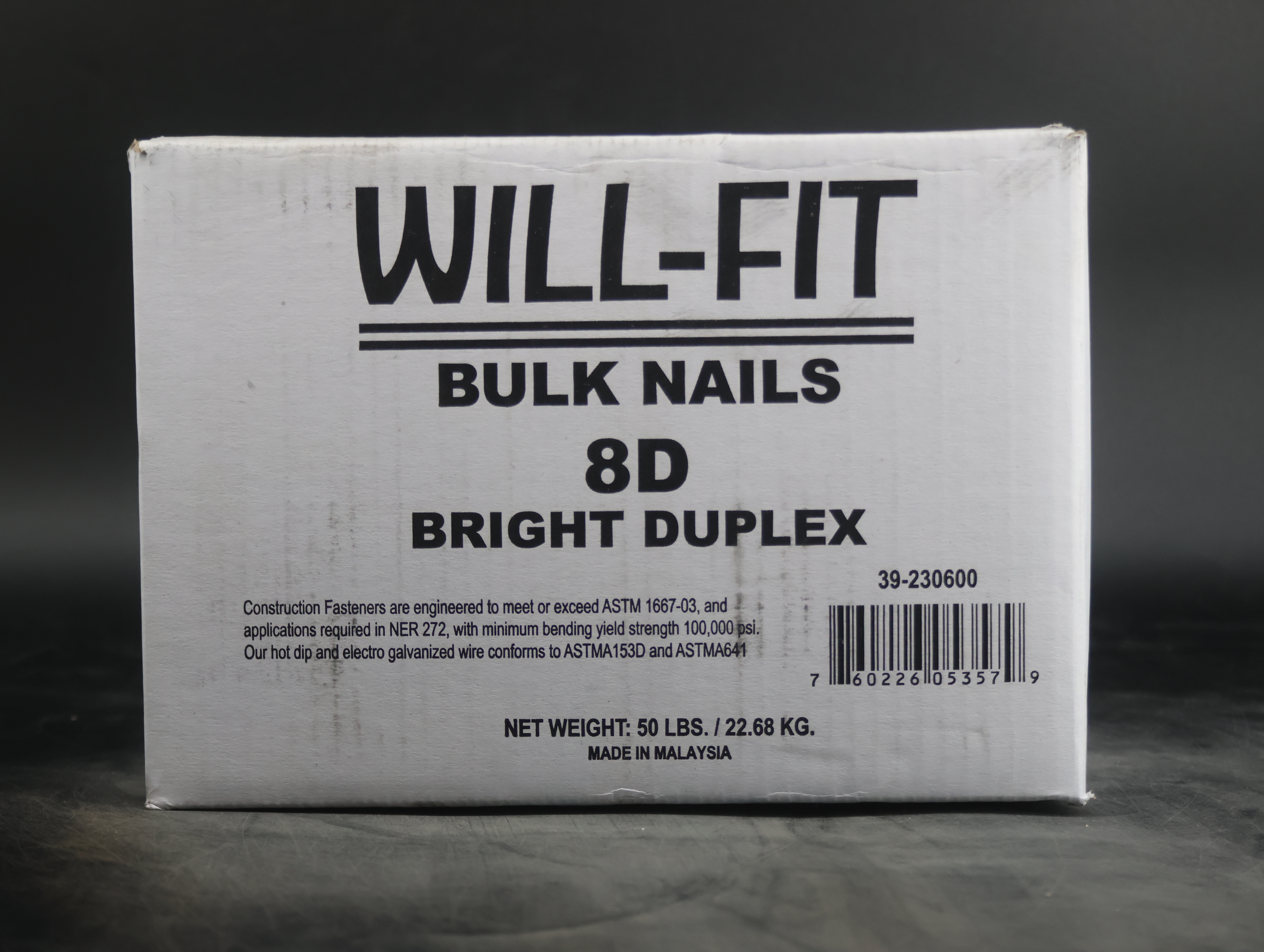 HAND-DRIVE 8D DBBL HEADED NAILS