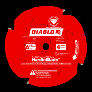 DIABLO D0604DHA 6-1/2" X 4T FIBER CEMENT