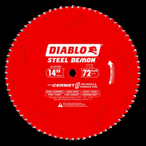 DIABLO D1472CF 14x72 CERMET METAL BLD EA