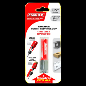 DIABLO DHS0625 5/8" HOLE SAW