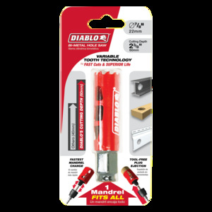DIABLO DHS0875 7/8" HOLE SAW