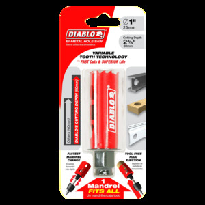 DIABLO DHS1000 1" HOLE SAW