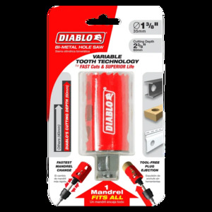 DIABLO DHS1375 1-3/8" HOLE SAW