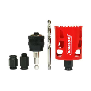 DIABLO DHS2250AR 2-1/4" HOLE SAW W/ARBOR