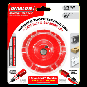 DIABLO DHS3250 3-1/4" HOLE SAW