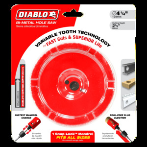 DIABLO DHS4125 4-1/8" HOLE SAW