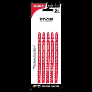 DIABLO DJT345XF5 5-1/4" T-SHANK GEN 5PK