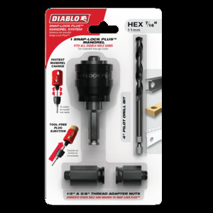 DIABLO DHSAR500 7/16" HEX ARBOR