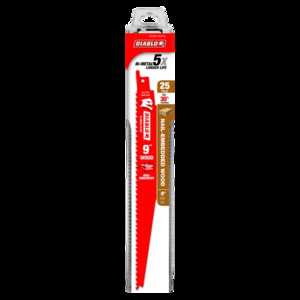 DIABLO DS0912BW25 25PK  9" DEMO DEMON