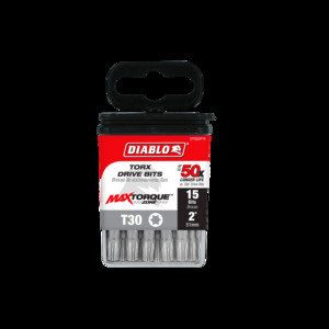 DIABLO DT302P15 15PK  T30  INSERT 2"