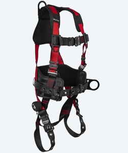 FALLTECH 7078CLX L/XL RED TRADESMAN PRO HARNESS